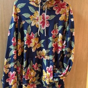 Ralph Lauren Blue Floral Hoodie Men’s